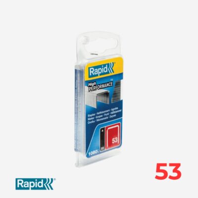 Grapa 53 Rapid (Blister 1080 unid)